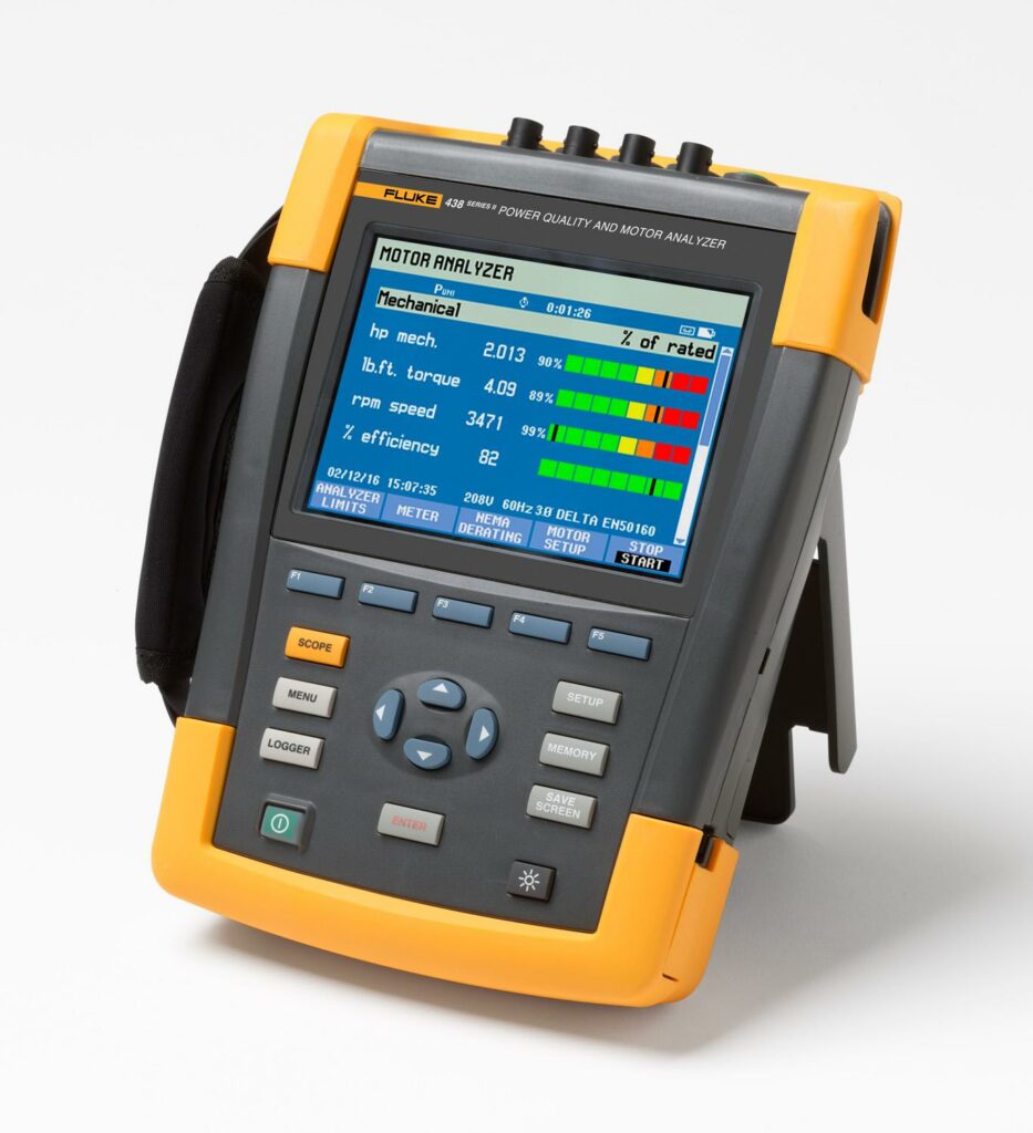 FLUKE 438-II 전력 품질 및 에너지 장비 Power QualityMotor Analyzer